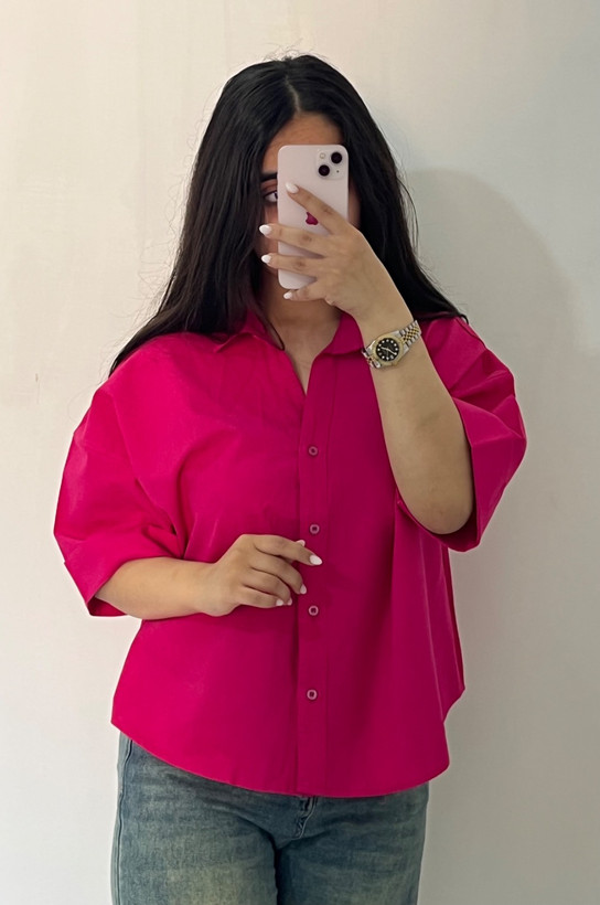 شومیز باکسی لینن - 6